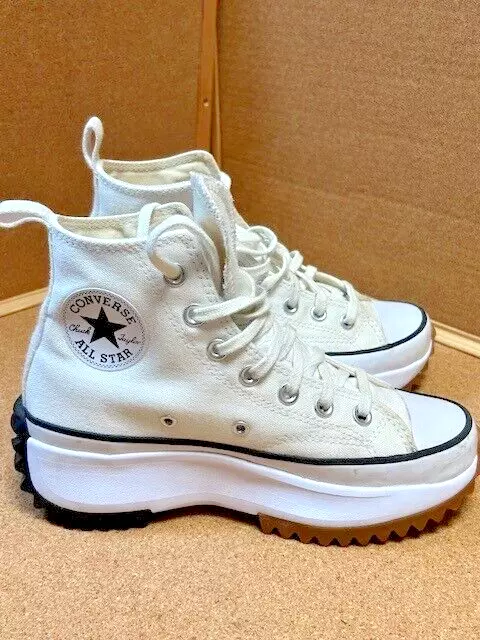 Size 4 - Converse Run Star Hike High White