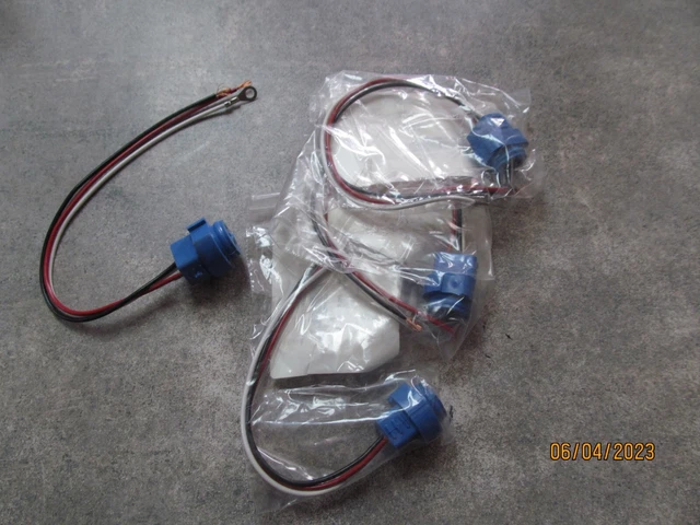 (4)  Grote 67002 pigtails 3 wire  Free shipping