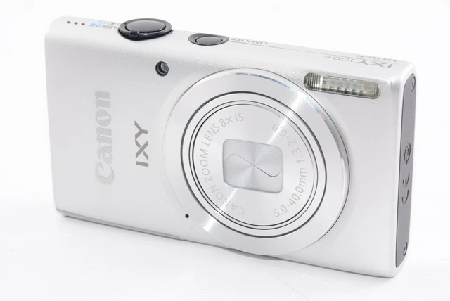 Canon - IXY 100F シルバー  M777 Canon IXY 100F Digital Camera 16.0MP Silver From Japan
