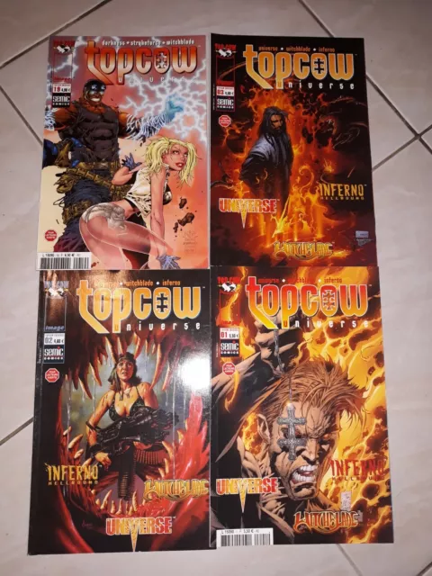 Top Cow Universe Lot De 4 Numeros  Ttbe Semic