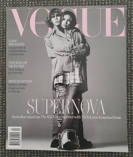 🔶️RARE VOGUE AUSTRALIA Magazine April 2022 The Kid Laroi