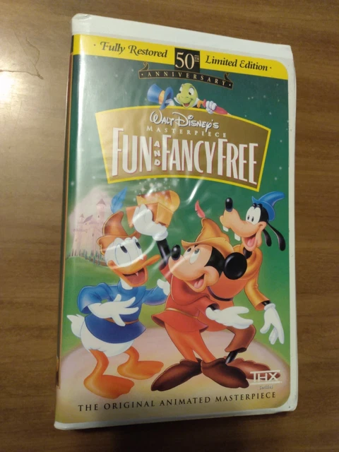 Walt Disney Fun And Fancy Free Vhs Walt Disney Fun And Fancy Free Vhs