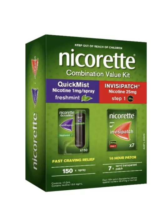 Nicorette Combination Value Pack