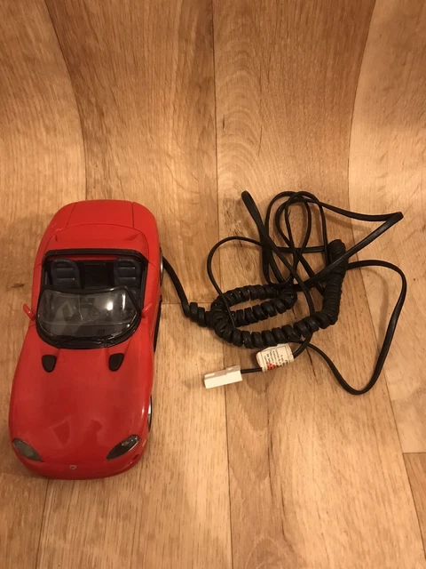 Retro Dodge Viper Push-button Car Phone Landline. Red Used