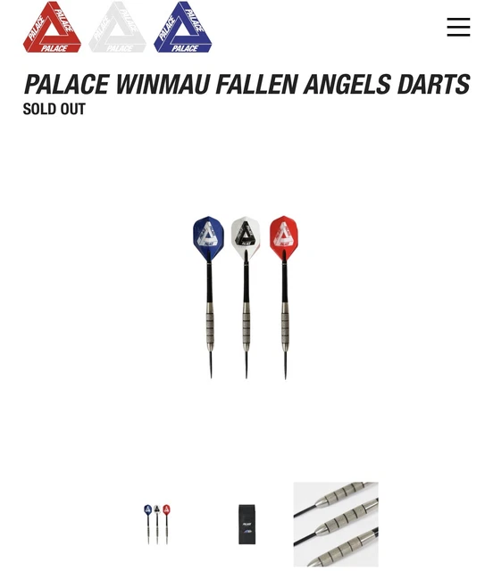 PALACE WINMAU FALLEN Angels Darts £70.00 - PicClick UK