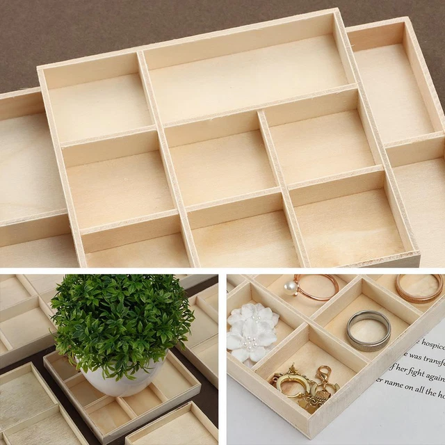 Holzsockel Pflanzstnder Quadratisch - Stabiler Bonsai Halter &  Displaystnder Aus Holz