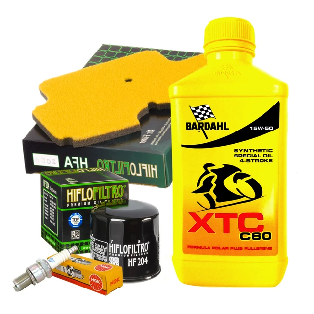 Wartungskit Für BMW R 1200 GS (2004-2009) | 4 Liter Bardahl Öl & HiFlo Ölfilter – Alles Für Den Ölwechsel