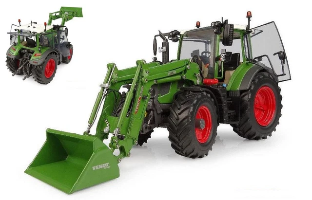 Coupe Frites Electrique Miniature UH6688 – Fendt 618 Vario Avec Chargeur Démontable – Universal Hobbies 1/32