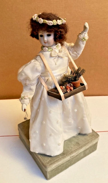 Jouet Mécanique Automate Années 60 – Couple Danseurs Mariés En Tôle, Boîte TPS