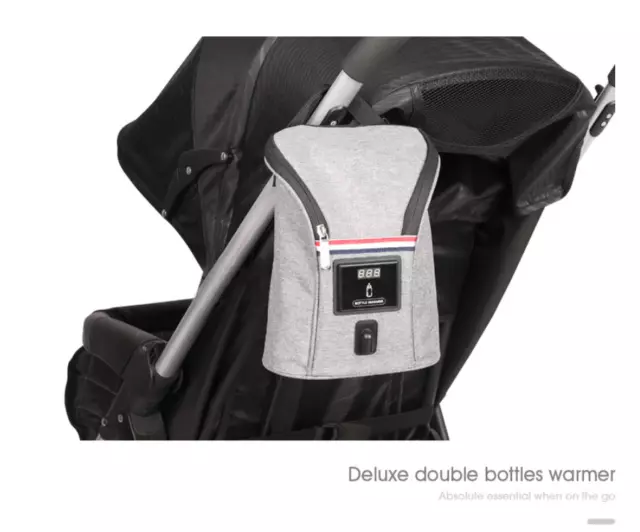Car USB Baby Bottle Warmer Portable Travel Breast Milk Warmer 3