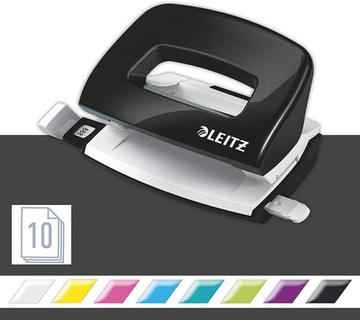 Leitz Leitz Wow 50601062 Perforateur Violet Métallisé 10 Feuilles, 