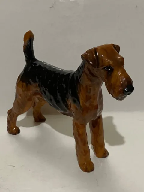Royal Doulton HN 1023 Airedale Terrier Dog Figurine