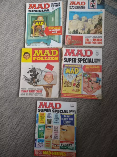 Mad Magazine Special and Mad follies lot