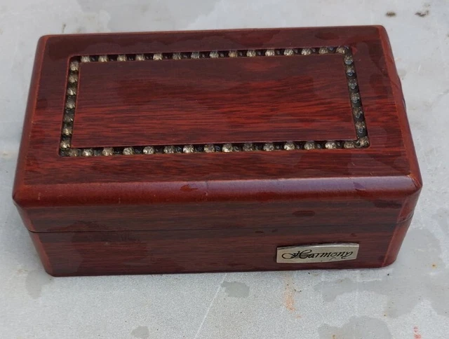 Cofanetto Portagioie  Scatola scrigno Harmony  design vintage