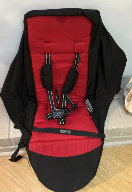 Britax B-Agile Baby Stroller RED SEAT SLING PART ONLY