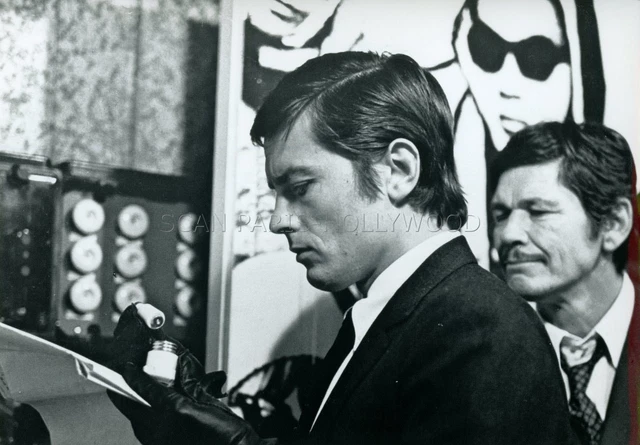 ALAIN DELON Charles Bronson Adieu L'ami 1968 Vintage Photo EUR 12,99