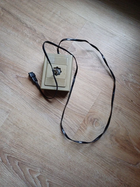 RARE MANETTE OFFICIELLE 1St Gen Câble Du Côté Stick Sega Master System