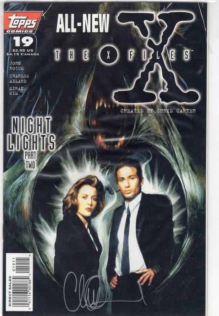 The X Files #19 (1996) SIGNED, Topps Comics