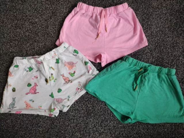 Baby Girls 12-18 months bundle of 3 pairs of NEXT shorts B