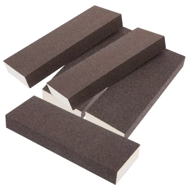 5 Pcs Sandpaper Block for Crafts Wet Dry Sanding Pads Blocks Drywall Set