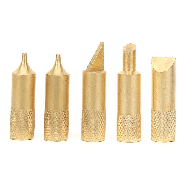 7Pcs Electric Wood Burning Soldering Iron Kit Iron Burner Pen Pyrograph Tool