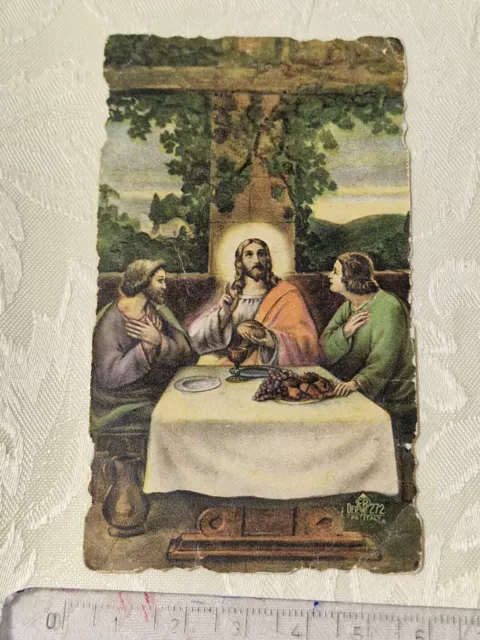 Santino Holy Card Fustellato Gesù 1932 SI159 ^