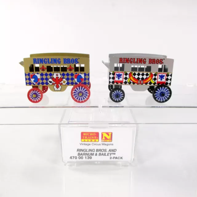 N Scale Ringling Barnum Bailey Vintage Circus Wagon Set - MICRO TRAINS 47000139 2