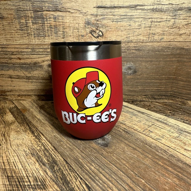 NEW BUCEE'S LOGO Insulated Travel Tumbler Cup Mug Wine 10 oz. Yukon