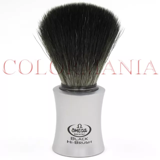 Omega Pennello Da Barba Sintetico Hi Brush 0196820 Professionale Salone Barbiere