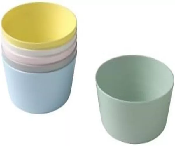 IKEA (KALAS Bowl) 6 Bowls Mixed Colors for Kids