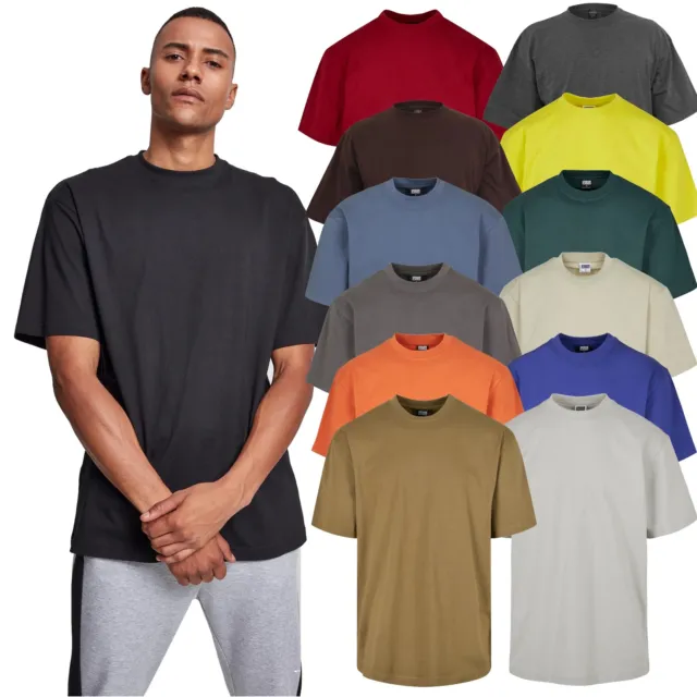 Urban Classics Tall Tee Herren T-Shirt Oversize extra lang geschnitten S-6XL