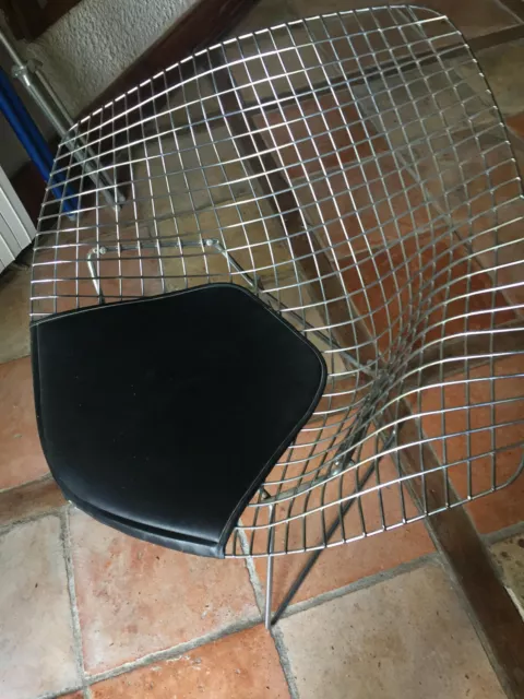 Vends fauteuil Diamond design Harry pour Bertoia