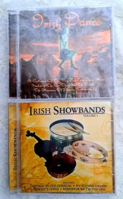 2x NEW CD Irish Showbands / Irish Dance - Sealed