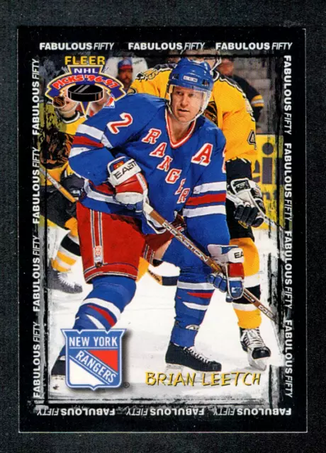 Assorted Brian Leetch Inserts & Parallels Finish Your Collection, You Pick