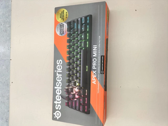 STEELSERIES APEX PRO Mini Wireless Keyboard Qwerty Rgb Gaming ...