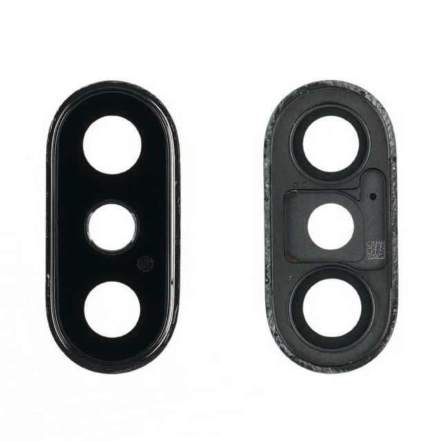 10 Pièces Pour IPhone X XR XS Max Lentille En Verre De Caméra Arrière Avec Autocollant Adhésif Pièces De Rechange - Foto 6