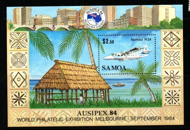 Samoa Sgms683 1984 Ausipux 84 Mnh
