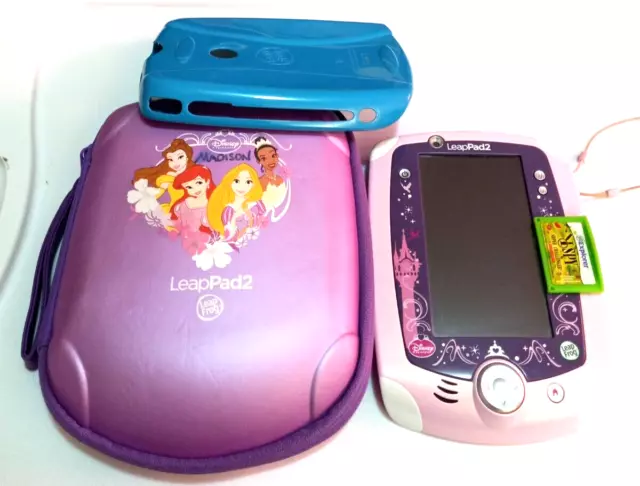 LeapPad 2 Disney Princess Handheld System with I Spy, Zipper Case, & Cover