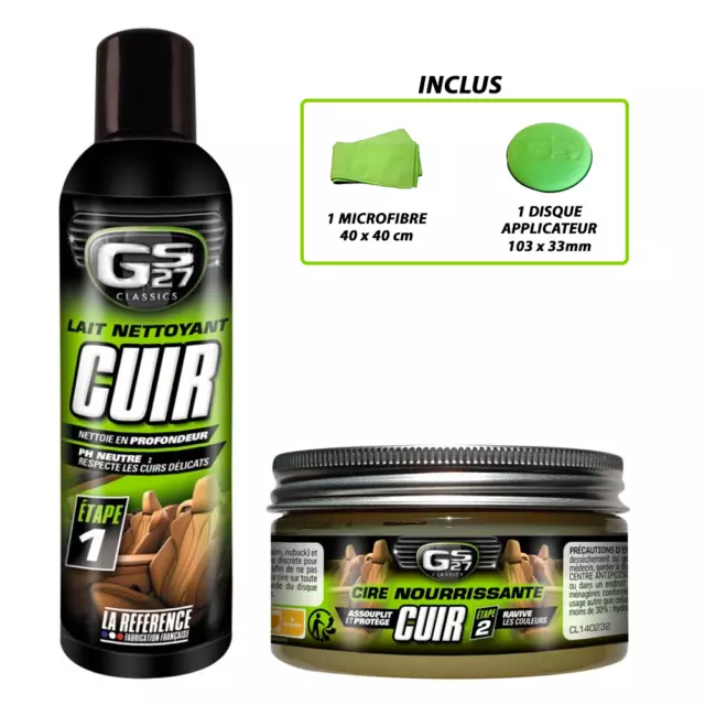 Kit soin & rénovation Cuir GS27 CL160230 2