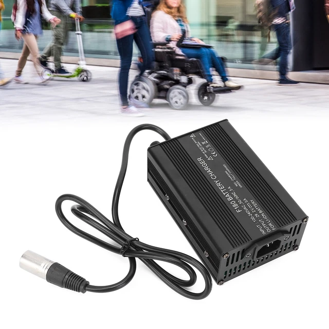 (Prise UK) 24V 3,5A Accessorio di ricambio caricabatterie per ruota elettrica SLS