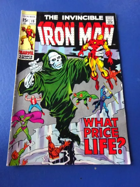 1969 Invincible Iron Man Comic #19