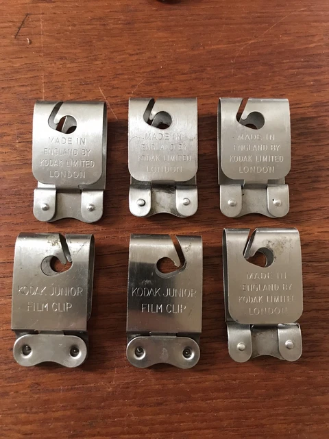 Clips de película Kodak Junior metal X6 35 mm