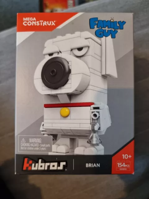 Kubros White Brian Dog Family Giy Peter Griffin Lois Toys Cube Lego Construction