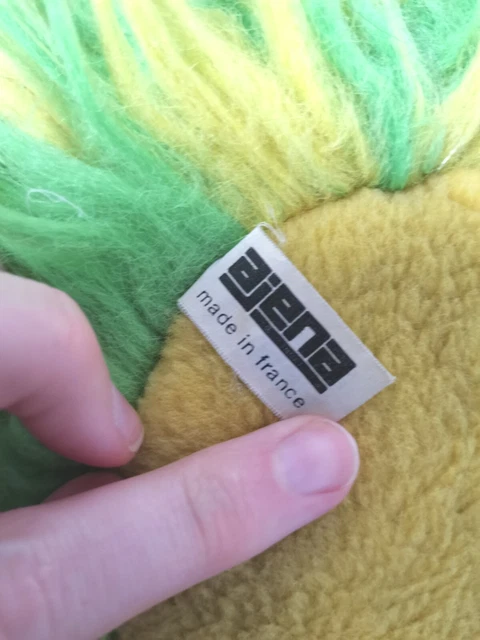Grande Peluche Vintage AJENA LION – Credit Lyonnais Tour De France Cycliste 80's