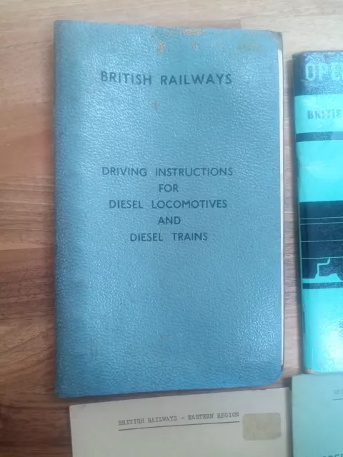 British Railways Drivers Instruction Manuals, Various