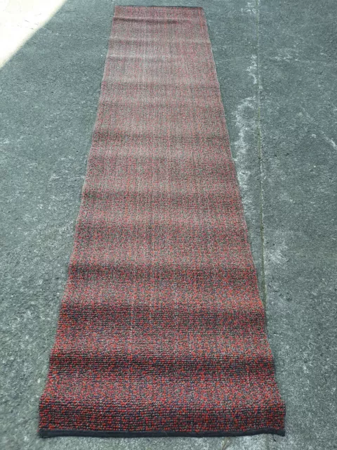 60er Alfombra Carpet Manta Shag 278 x 67 Corredores Mid Century Puente 70er 70