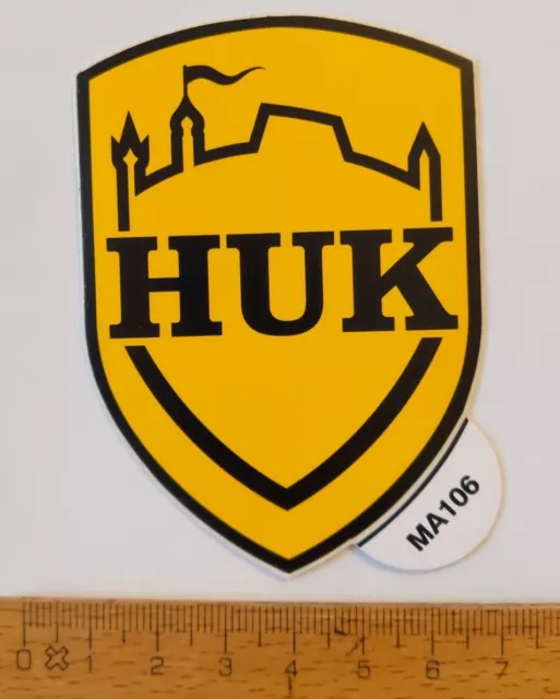Aufkleber Sticker HUK Coburg Wappen Logo Auto Versicherung