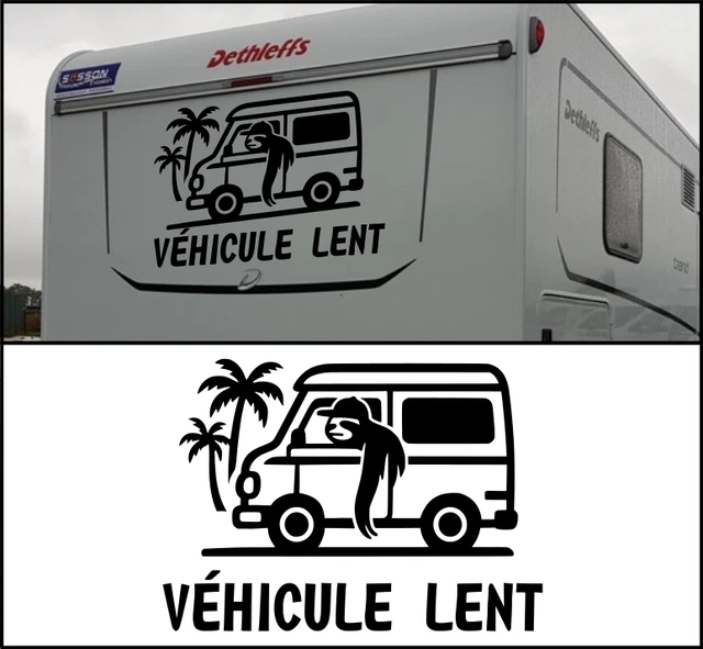 Sticker Déco Bouquetin Montagne Pour Camping-car - 3 Tailles Au Choix - Autocollant Mural Extérieur Neuf