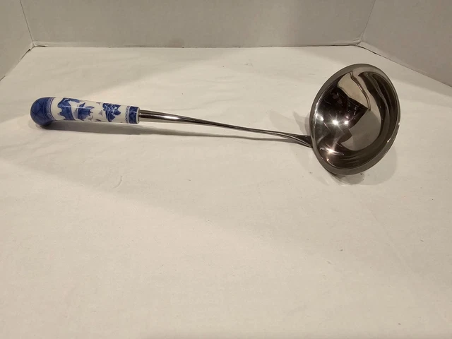 Mottahedeh Historic Charleston Blue Canton Soup Tureen 11 1/2" Ladle Only
