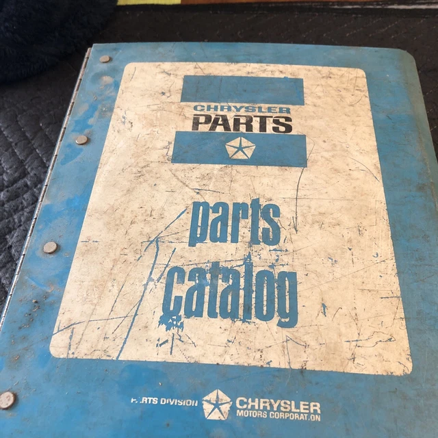 1974 1975 Dodge Plymouth Truck pickup ORIGINAL parts book catalog manual